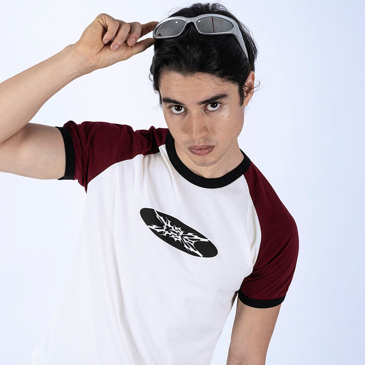 BABY TEE BEEL | BLANCO/VINO