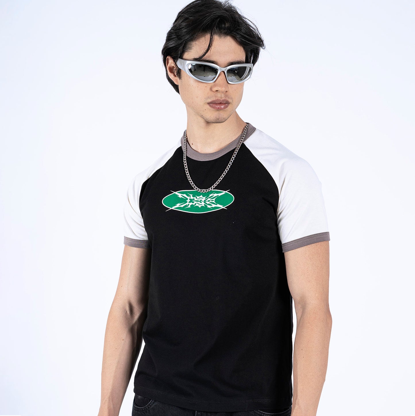 BABY TEE BEEL | VERDE/NEGRO
