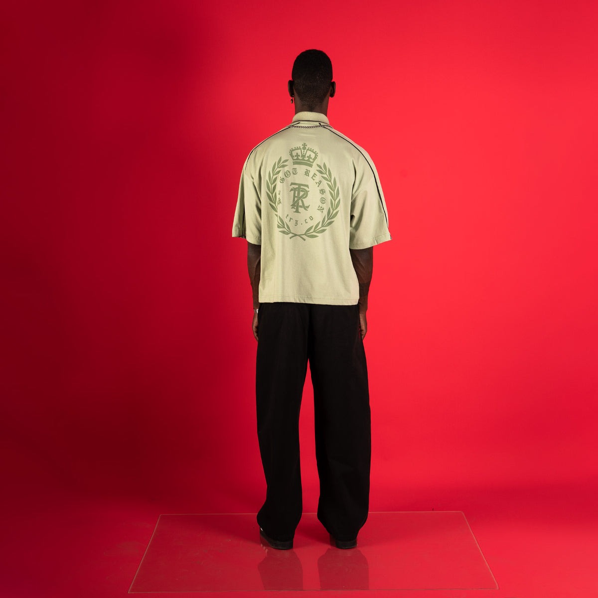 POLO BOXY FIT SANJI | VERDE