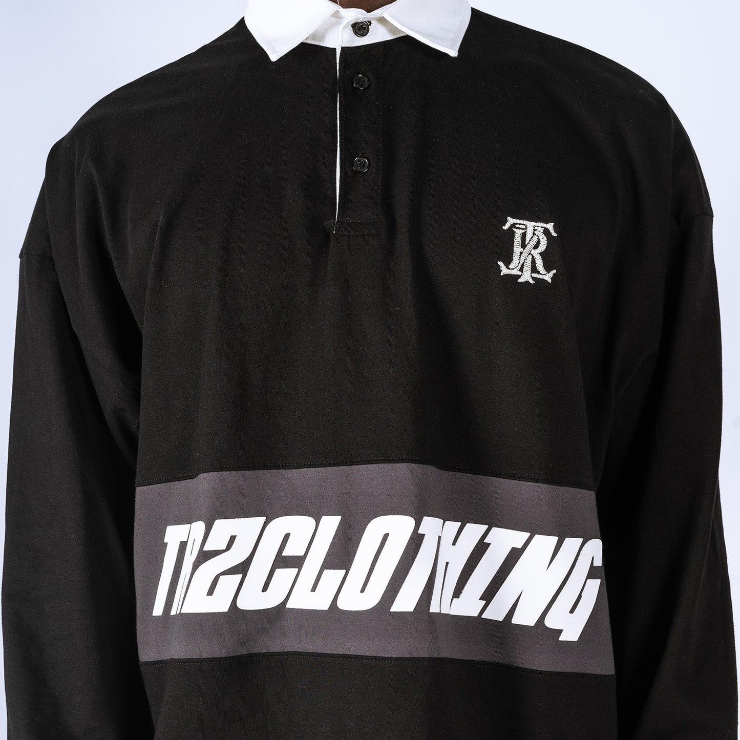POLO CAMISERO EMEP | NEGRO