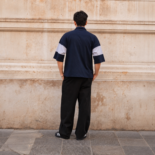 POLO RUGBY BOXY FIT | STORM ACERO