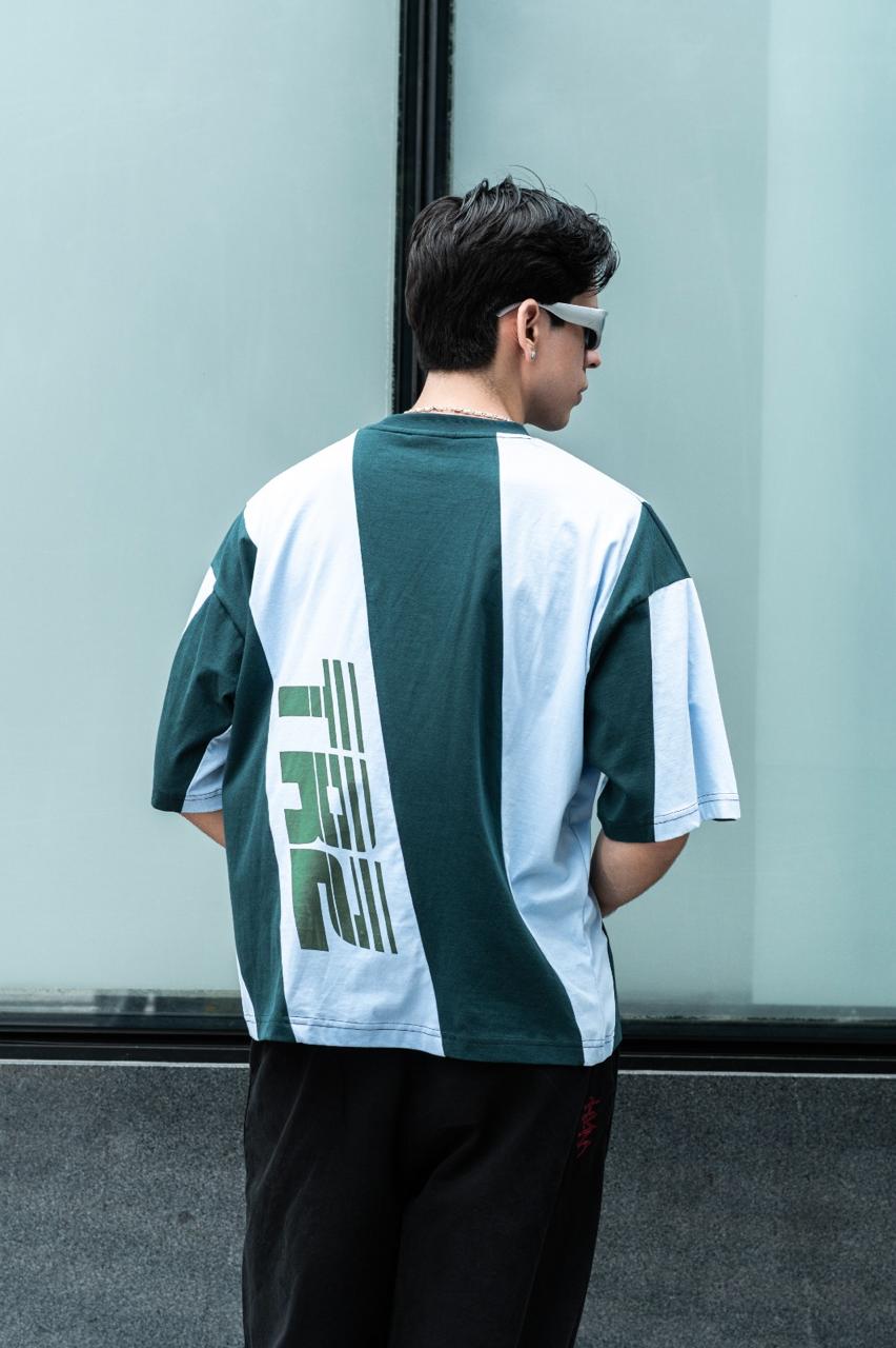POLO BOXY FIT | WHITCH VERDE Y CELESTE
