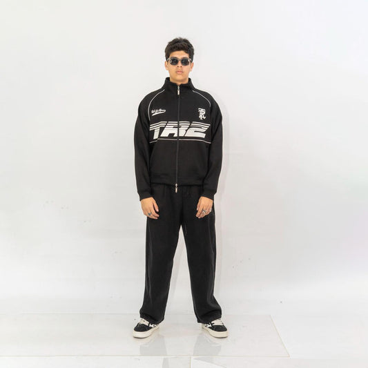CHAQUETA BOXY FIT | DONKING NEGRO