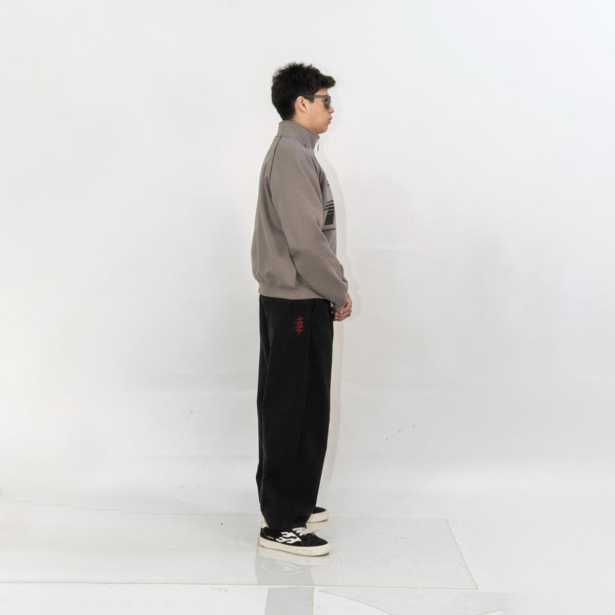 CHAQUETA BOXY FIT | DONKING GRIS