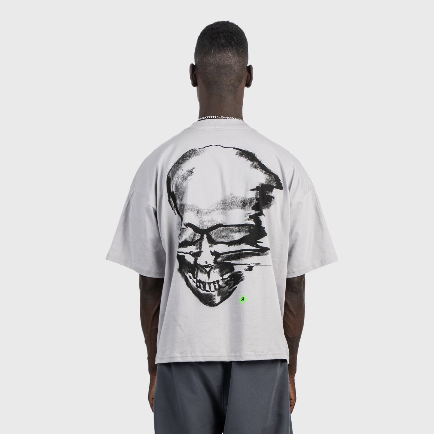 DESERVE-LIGHT GREY TEE