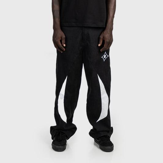 CELAND BLACK BAGGY PANTS