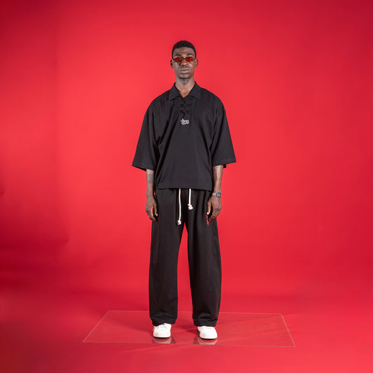 POLO FIT KIMONO SLEEP | NEGRO