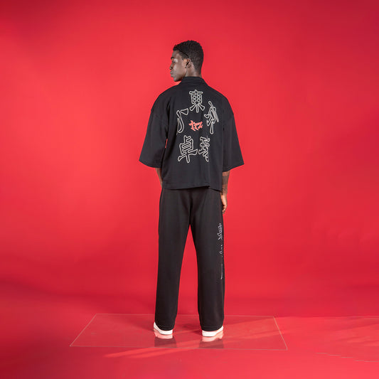 POLO FIT KIMONO SLEEP | NEGRO