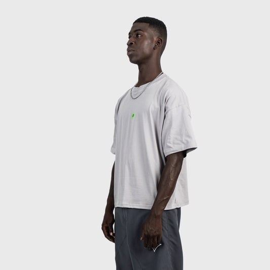 DESERVE-LIGHT GREY TEE