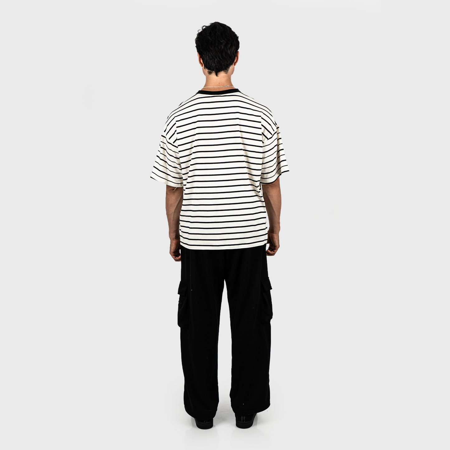 RUNNET – STRIPED OVERSIZE TEE