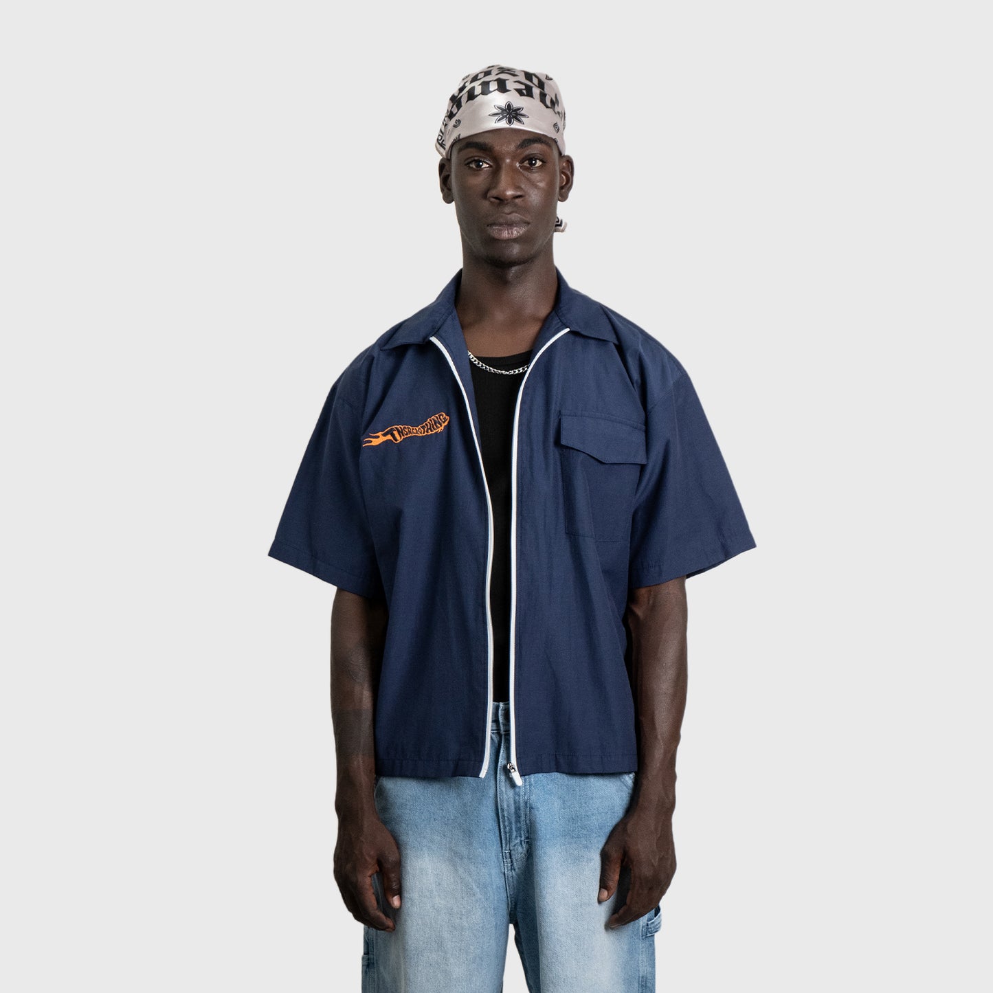 MAJEK-NIGHT BLUE SHIRT