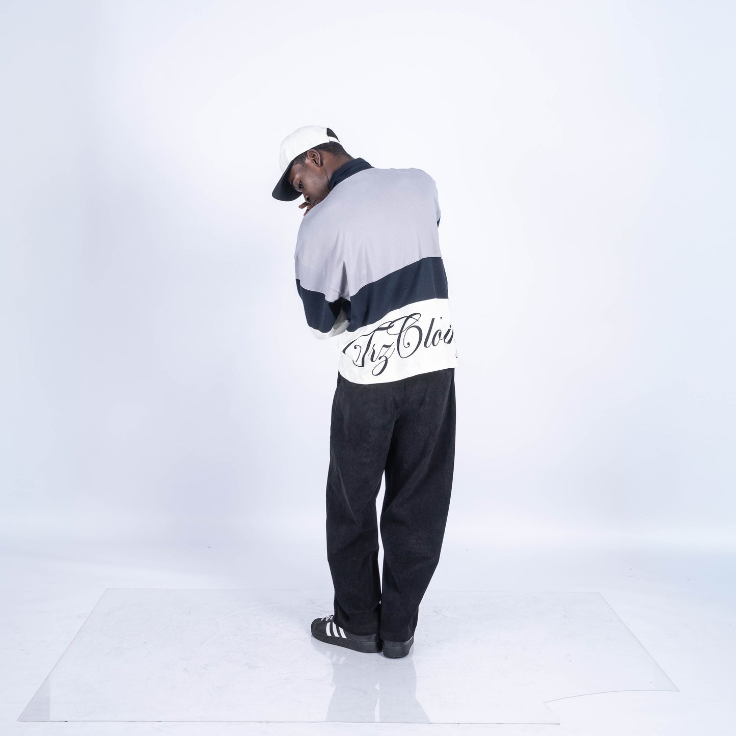 POLO CAMISERO BEAST | GRIS/BLANCO