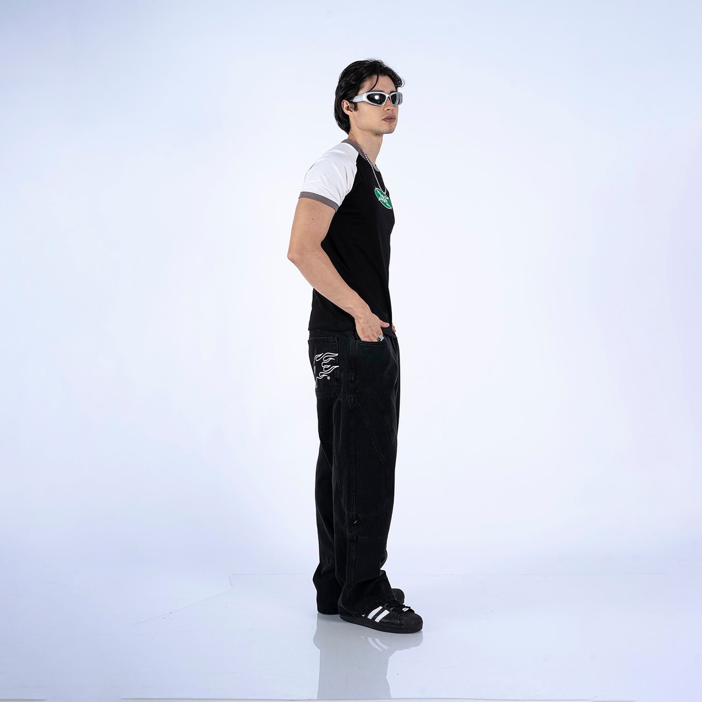 BABY TEE BEEL | VERDE/NEGRO