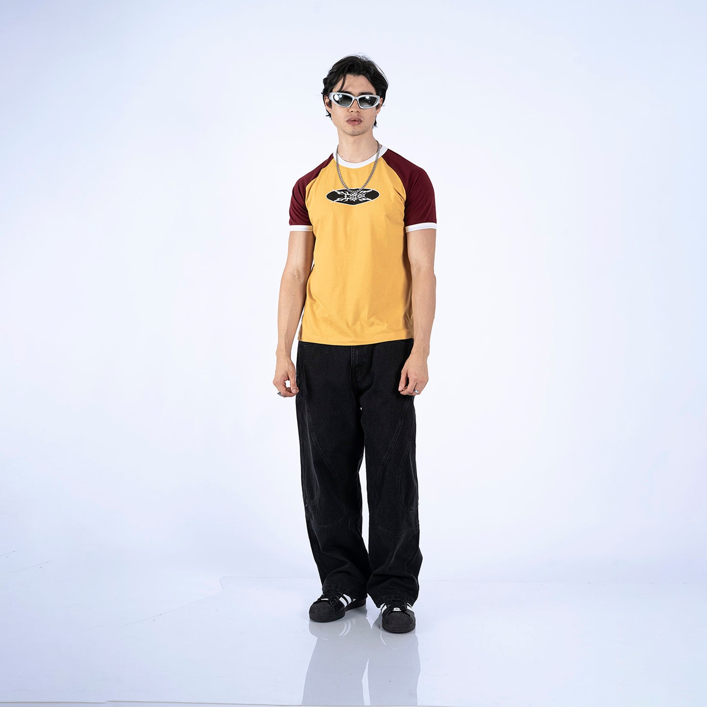 BABY TEE BEEL | AMARILLO/VINO