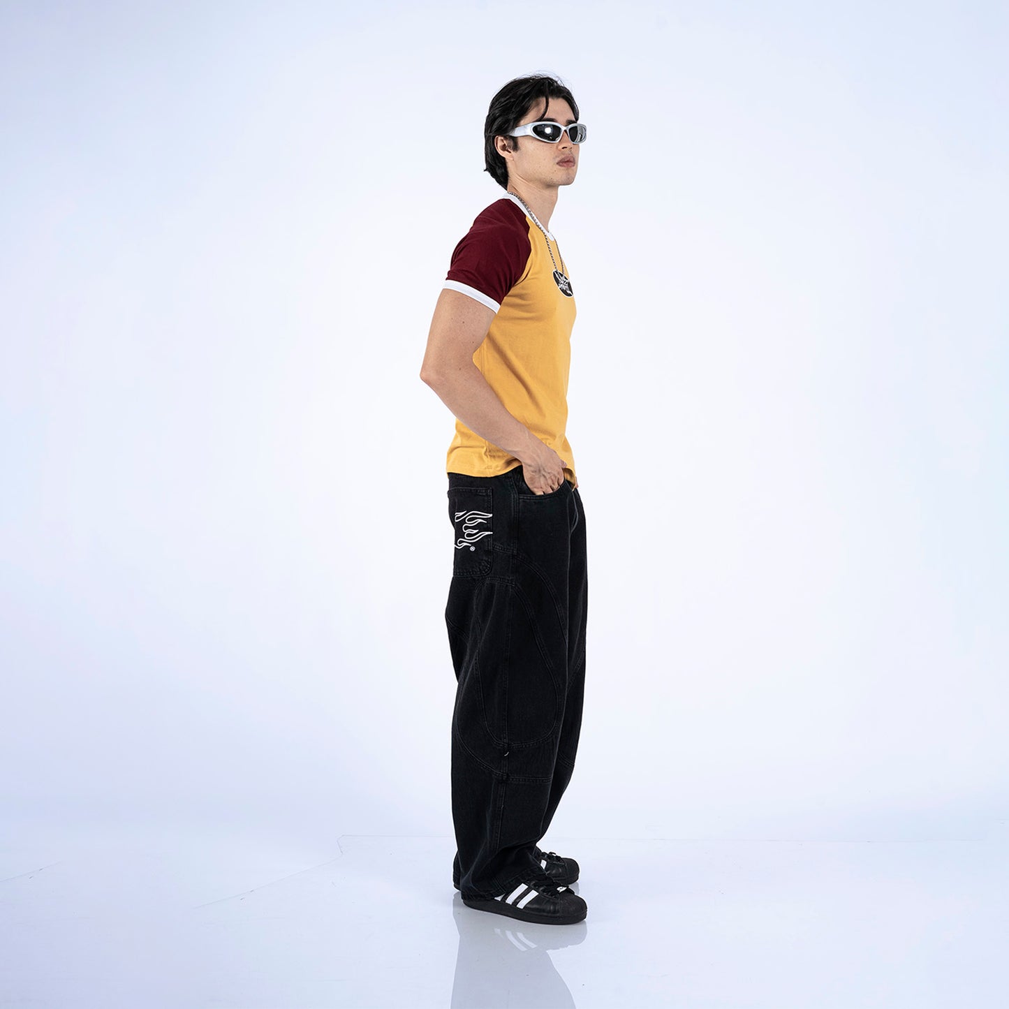 BABY TEE BEEL | AMARILLO/VINO