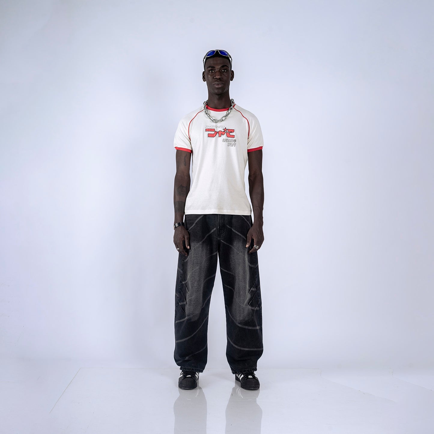 BABY TEE ESPRIT | BLANCO/CORAL