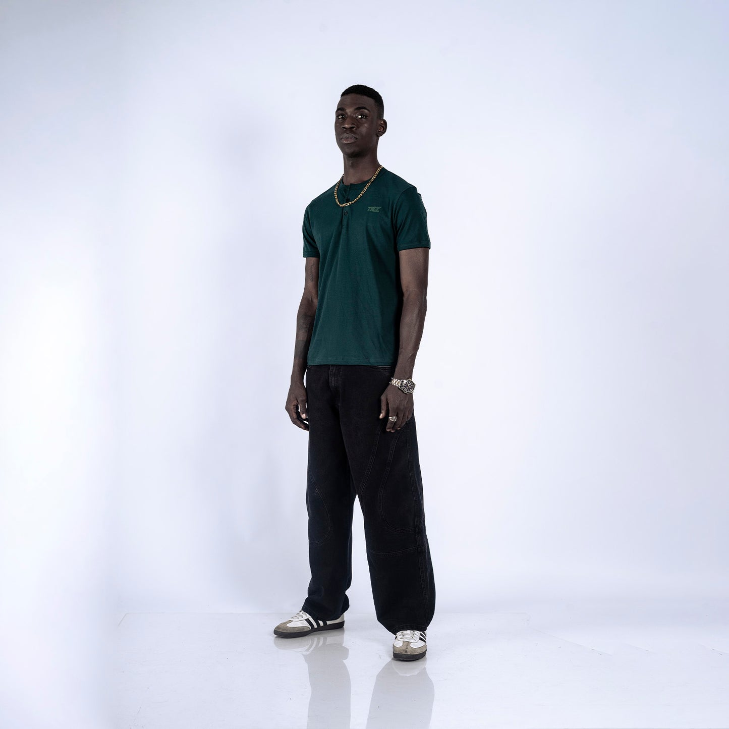 BABY TEE METAZ | VERDE