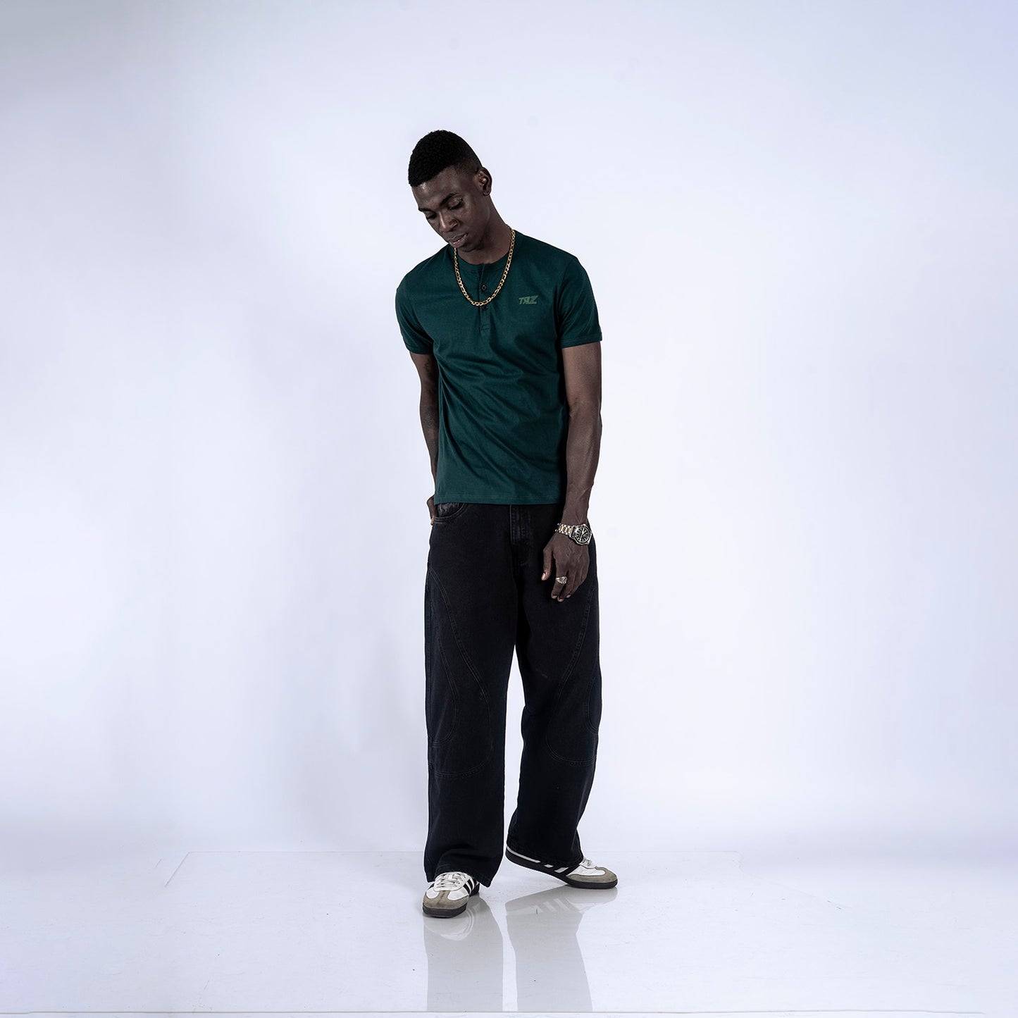 BABY TEE METAZ | VERDE