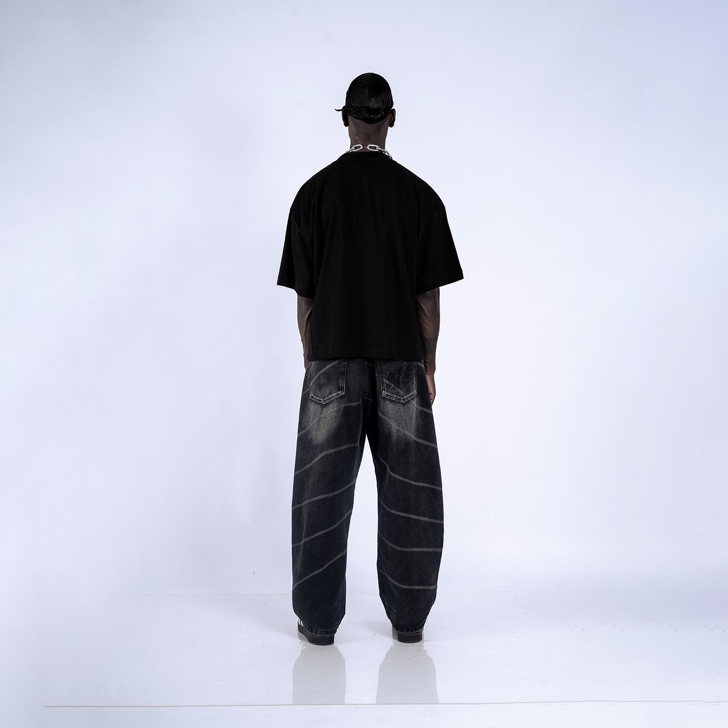POLO BOXY FIT CORLE | NEGRO