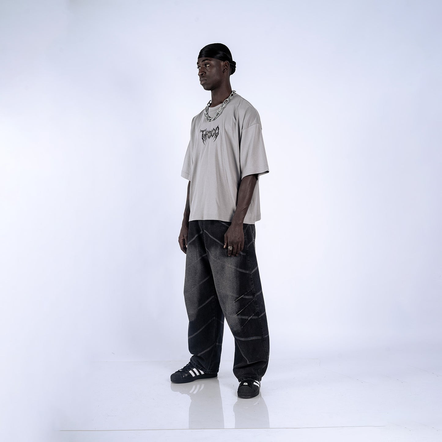 POLO BOXY FIT DEVIL | GRIS