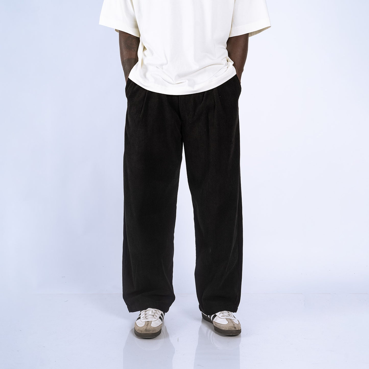 PANTALÓN CORDUROY PLIZZ | NEGRO