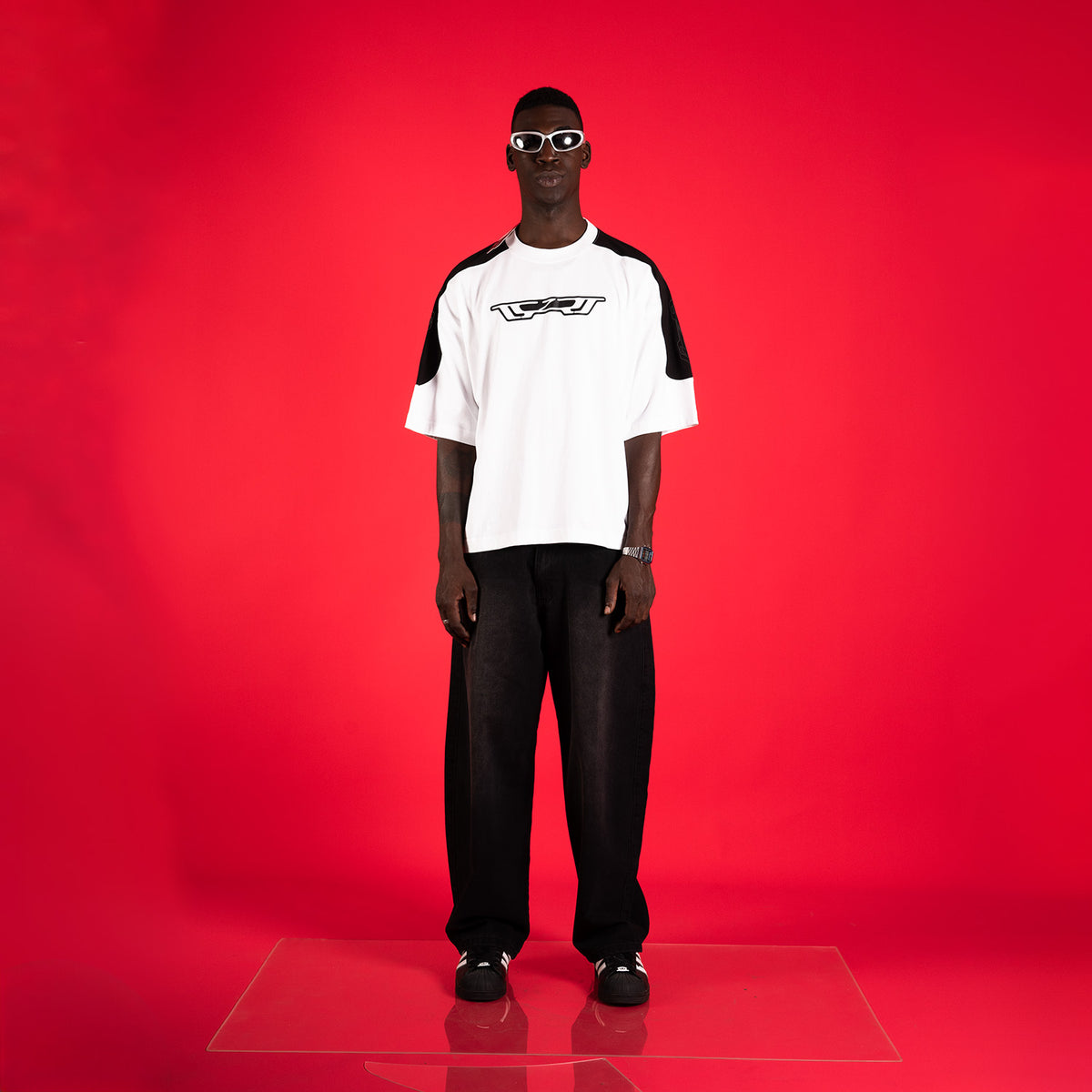 POLO BOXY FIT CHELSA | BLANCO