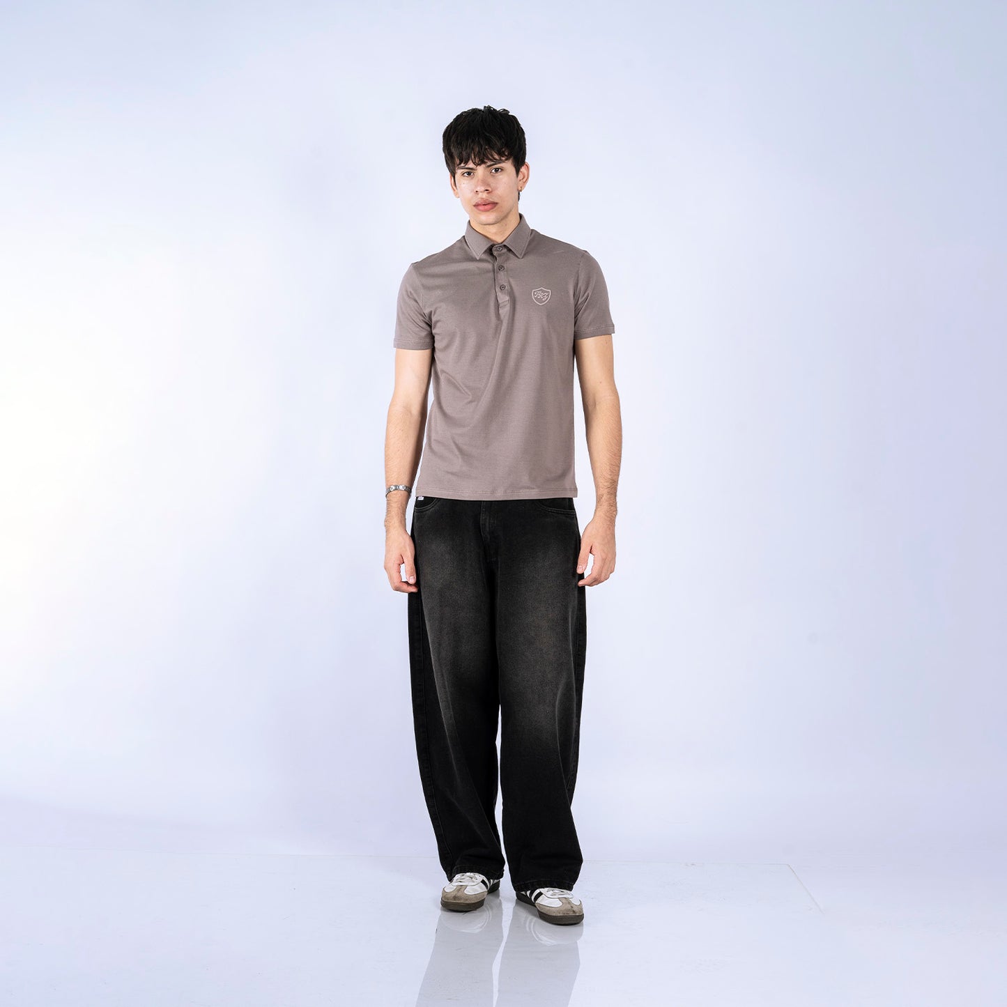 BABY TEE DROID | GRIS
