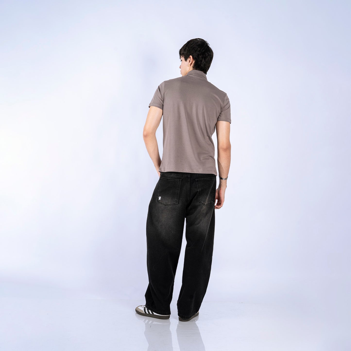 BABY TEE DROID | GRIS