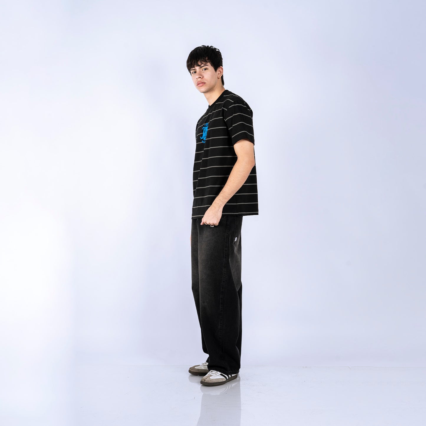 POLO REGULAR MEDLEY | NEGRO