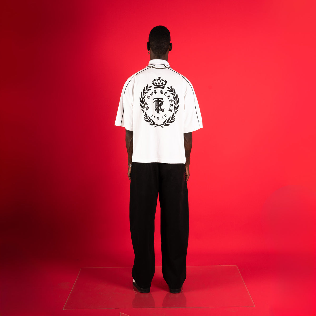 POLO BOXY FIT SANJI | BLANCO