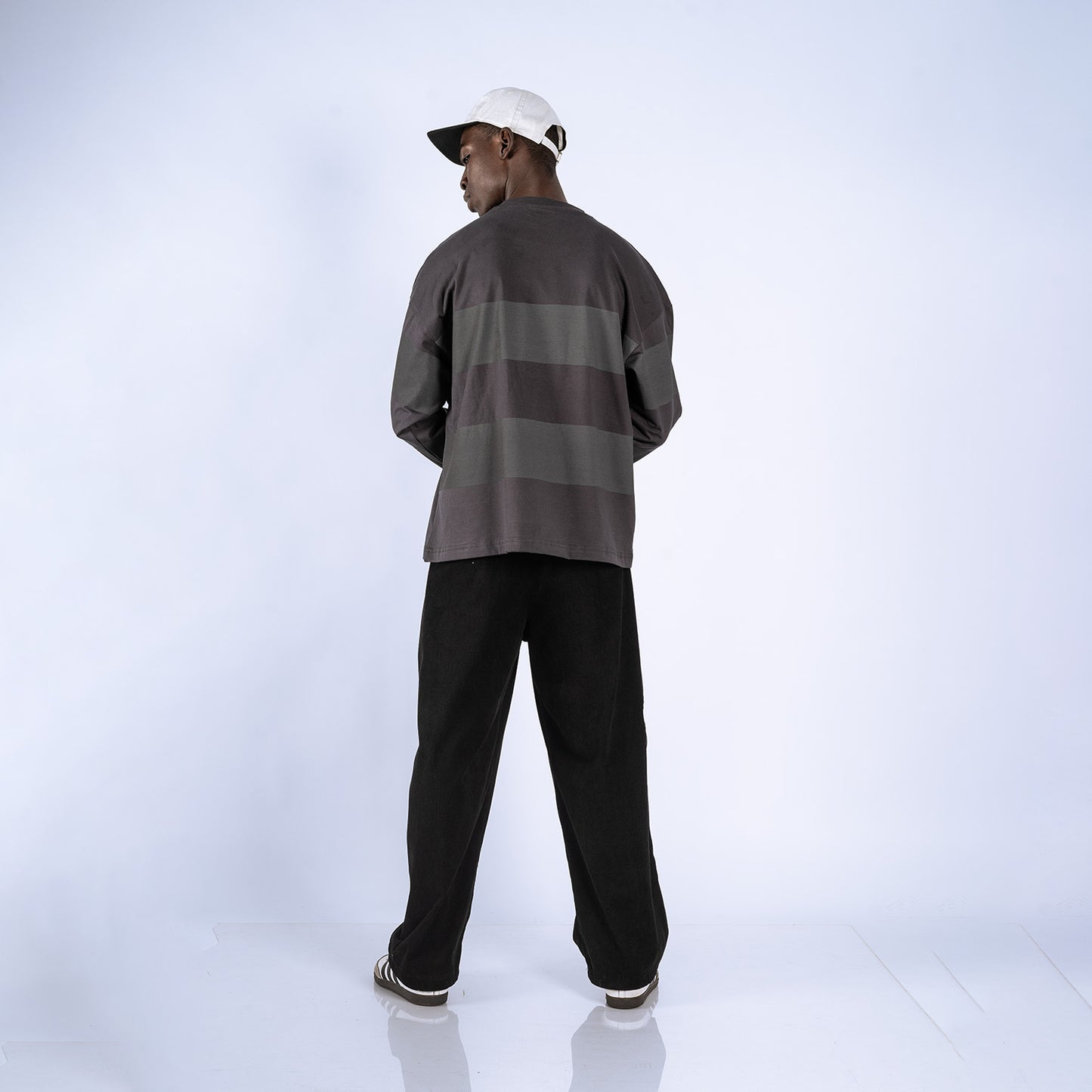 POLO MANGA LARGA MONY | GRIS