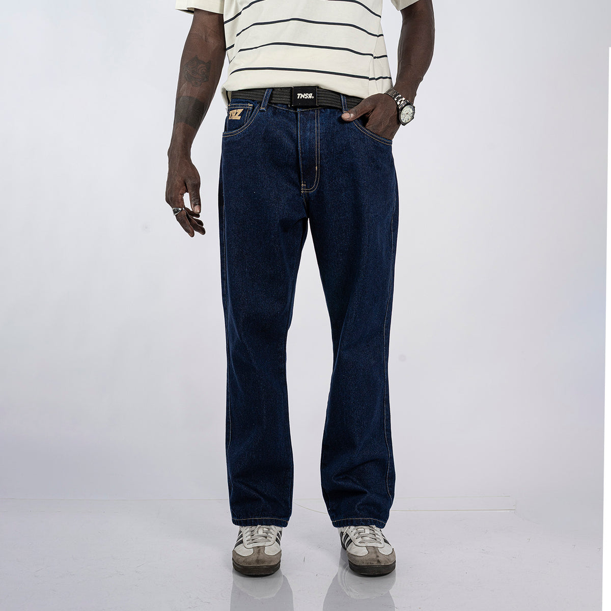PANTALÓN DENIM POWER | AZUL