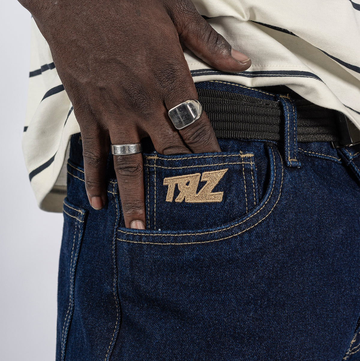 PANTALÓN DENIM POWER | AZUL