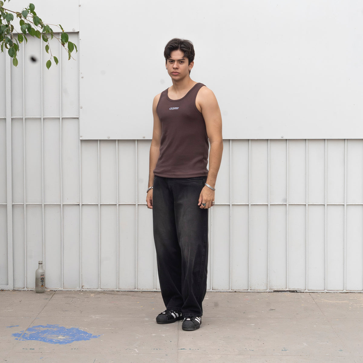 TANK TOP | BLOCK MARRÓN