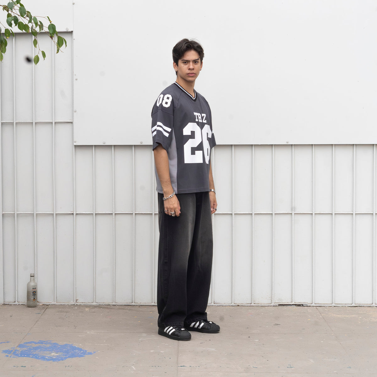 POLO JERSEY BOXY FIT | PHELPS PLOMO