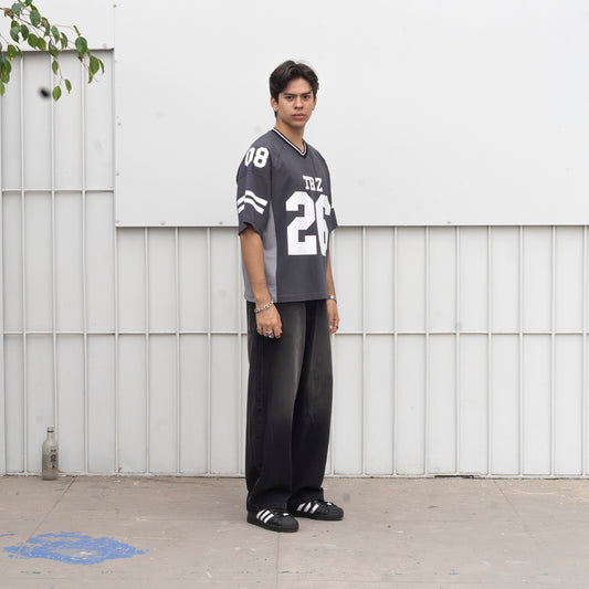 POLO JERSEY BOXY FIT | PHELPS PLOMO