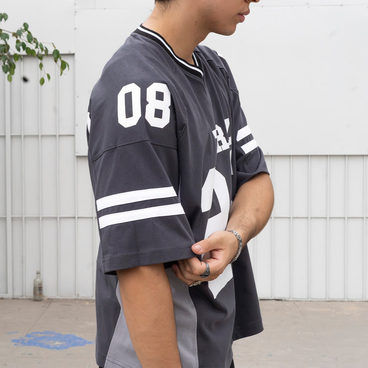 POLO JERSEY BOXY FIT | PHELPS PLOMO