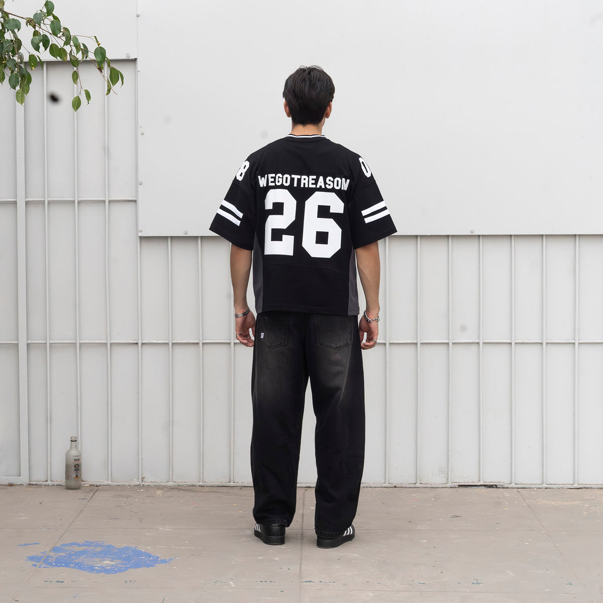 POLO JERSEY BOXY FIT | PHELPS NEGRO