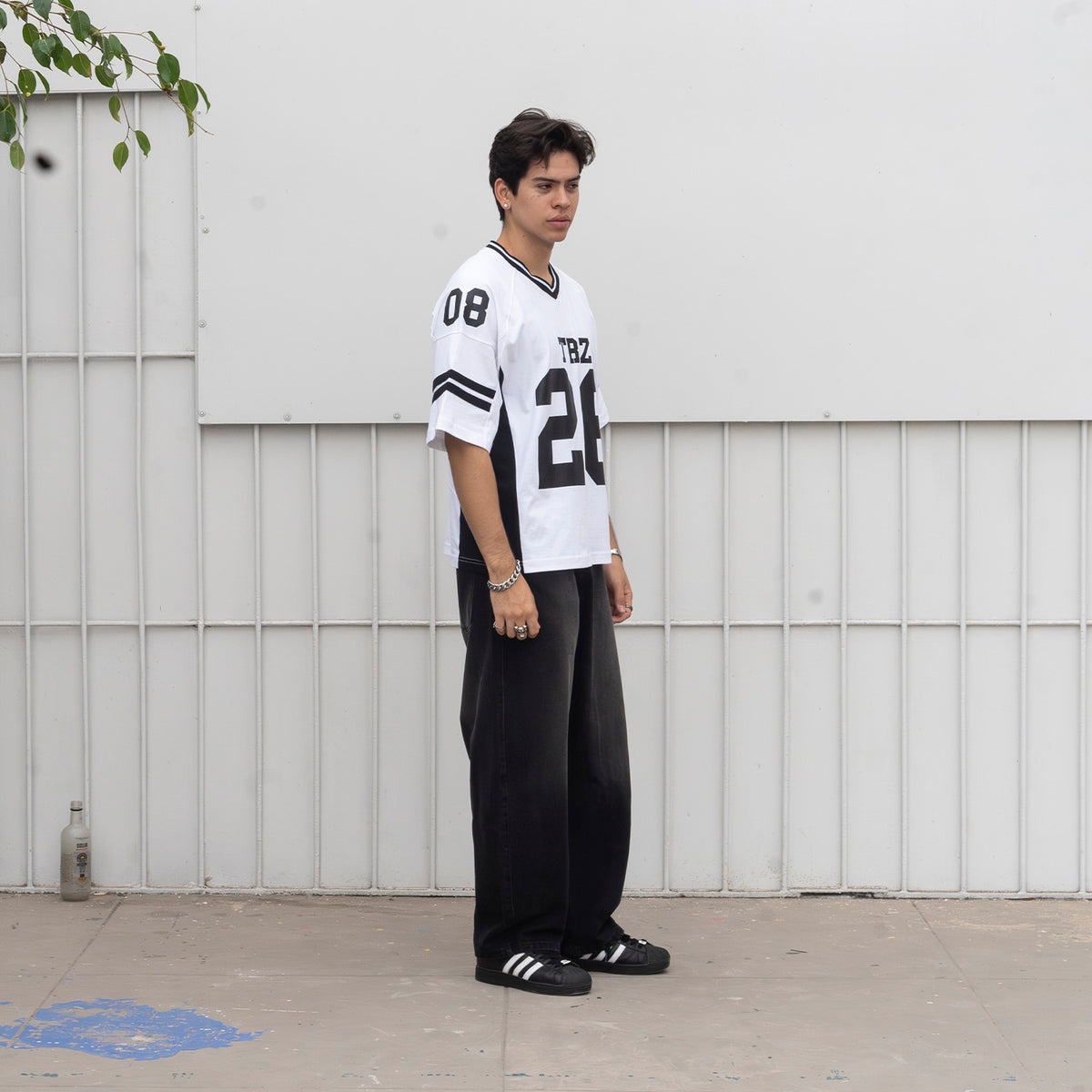 POLO JERSEY BOXY FIT | PHELPS BLANCO