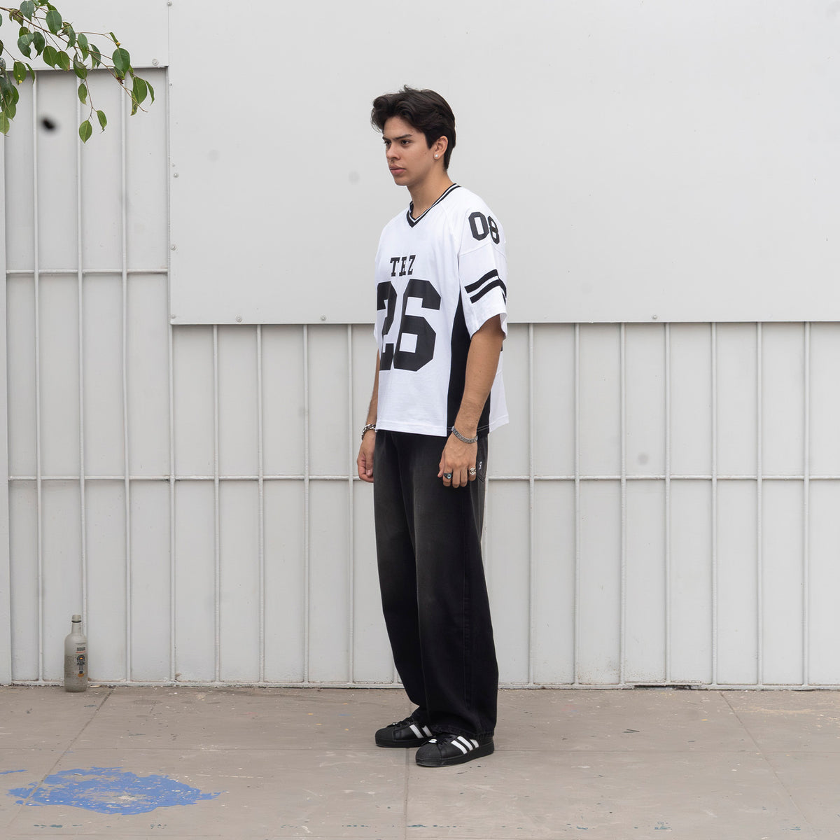 POLO JERSEY BOXY FIT | PHELPS BLANCO