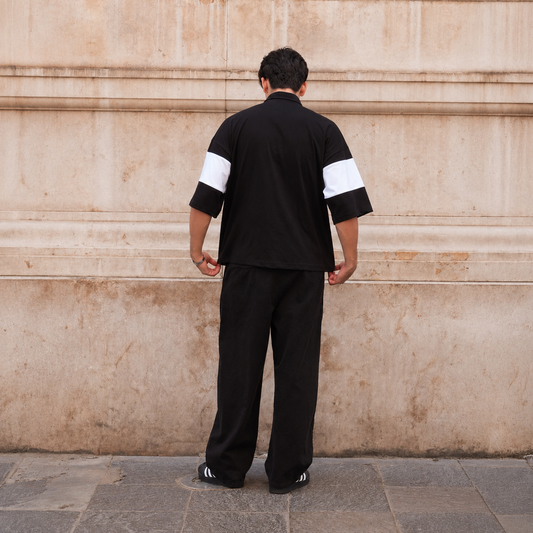 POLO RUGBY BOXY FIT | STORM NEGRO