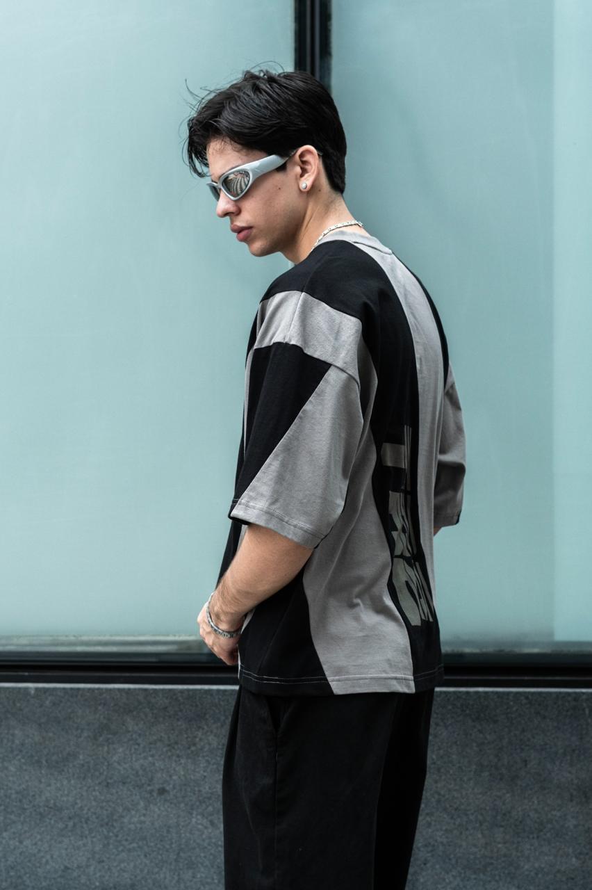POLO BOXY FIT | WHITCH GRIS PIZARRA