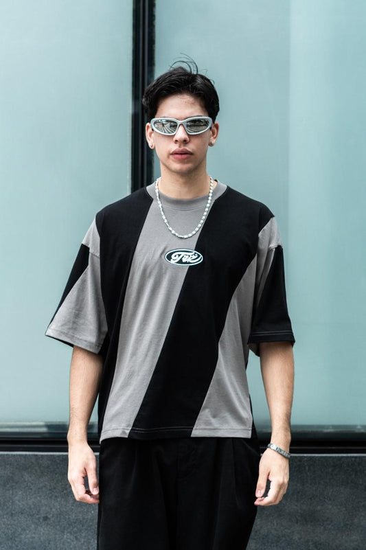 POLO BOXY FIT | WHITCH GRIS PIZARRA