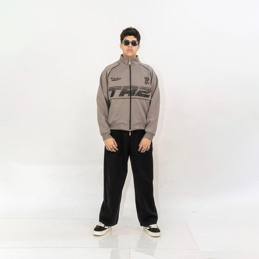 CHAQUETA BOXY FIT | DONKING GRIS